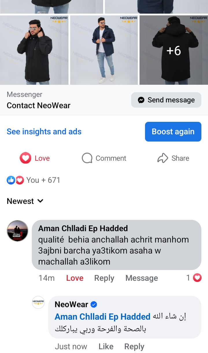 Manteau de Haute Qualité ✅ En Promo 🎁